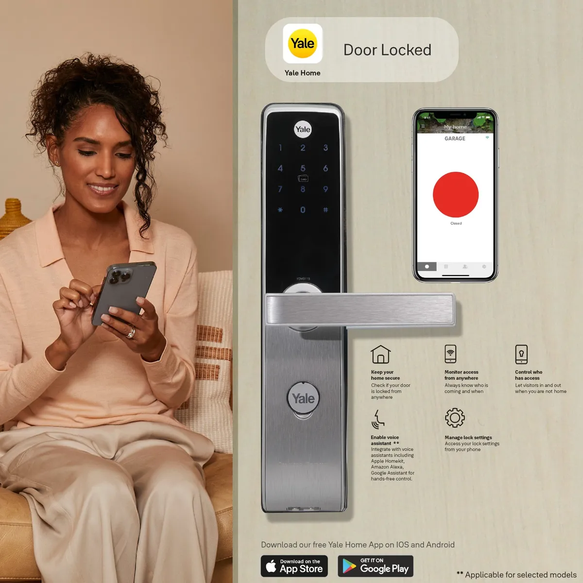 Yale YDM3115A Smart Door Lock photo 4