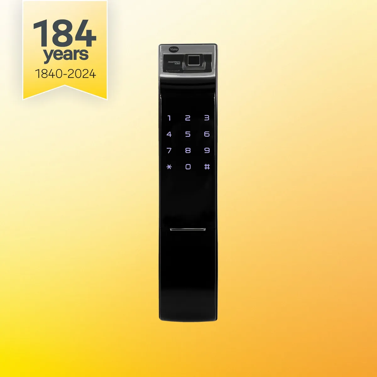 Yale YDM4109A RL Biometric Smart Lock (Roller Latch) photo 3