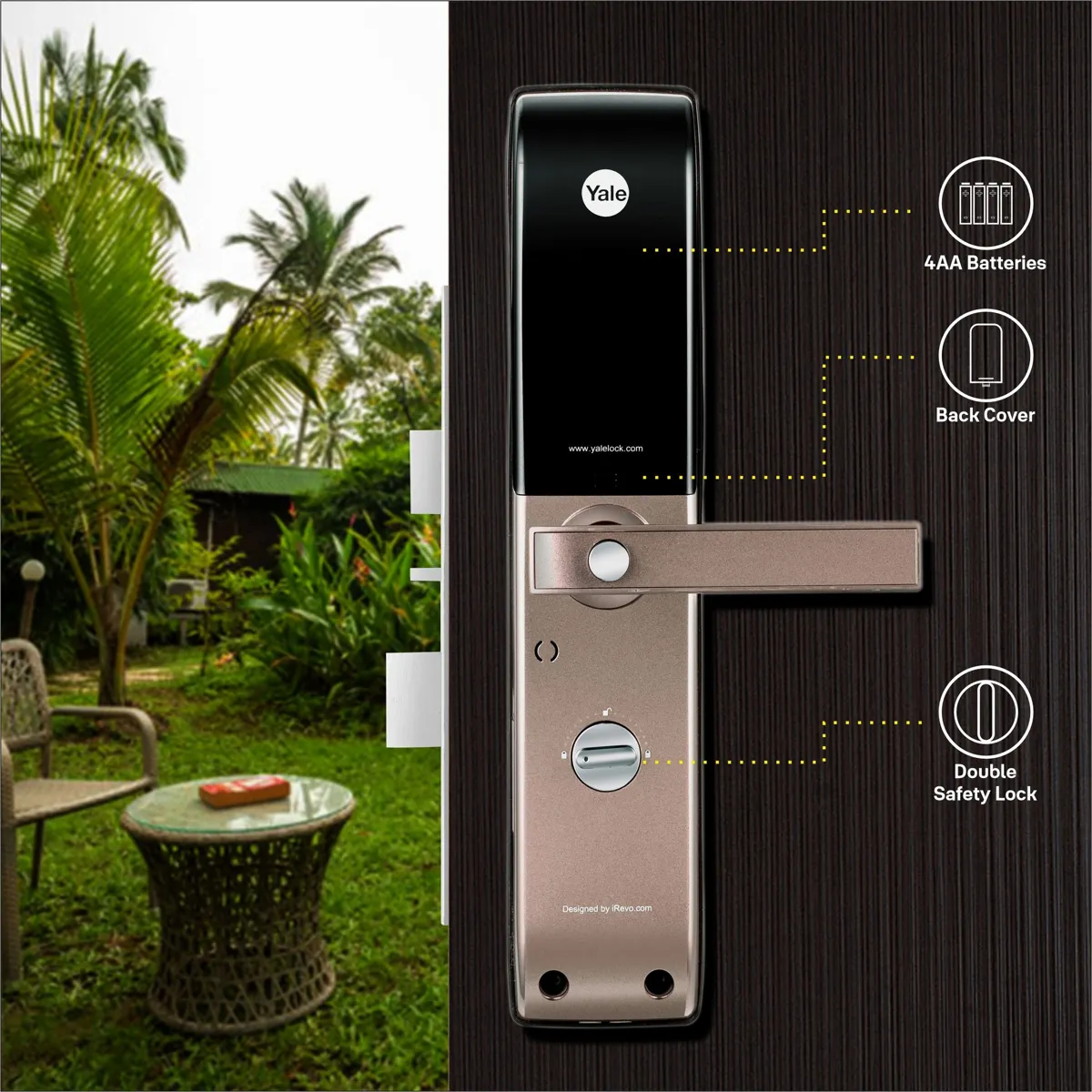 Yale YDM4115A Biometric Smart Lock photo 4