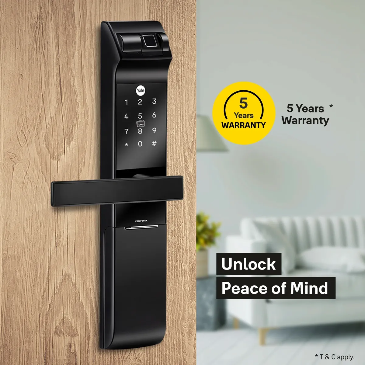 Yale YDM7116A-YH Smart Door Lock photo 3