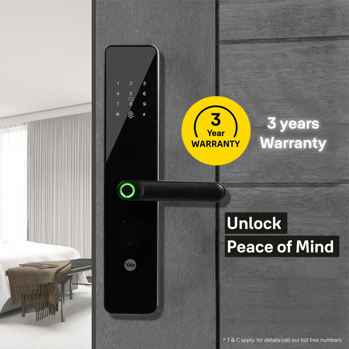 Yale YDME 100 NxT Digital Door Lock photo 3