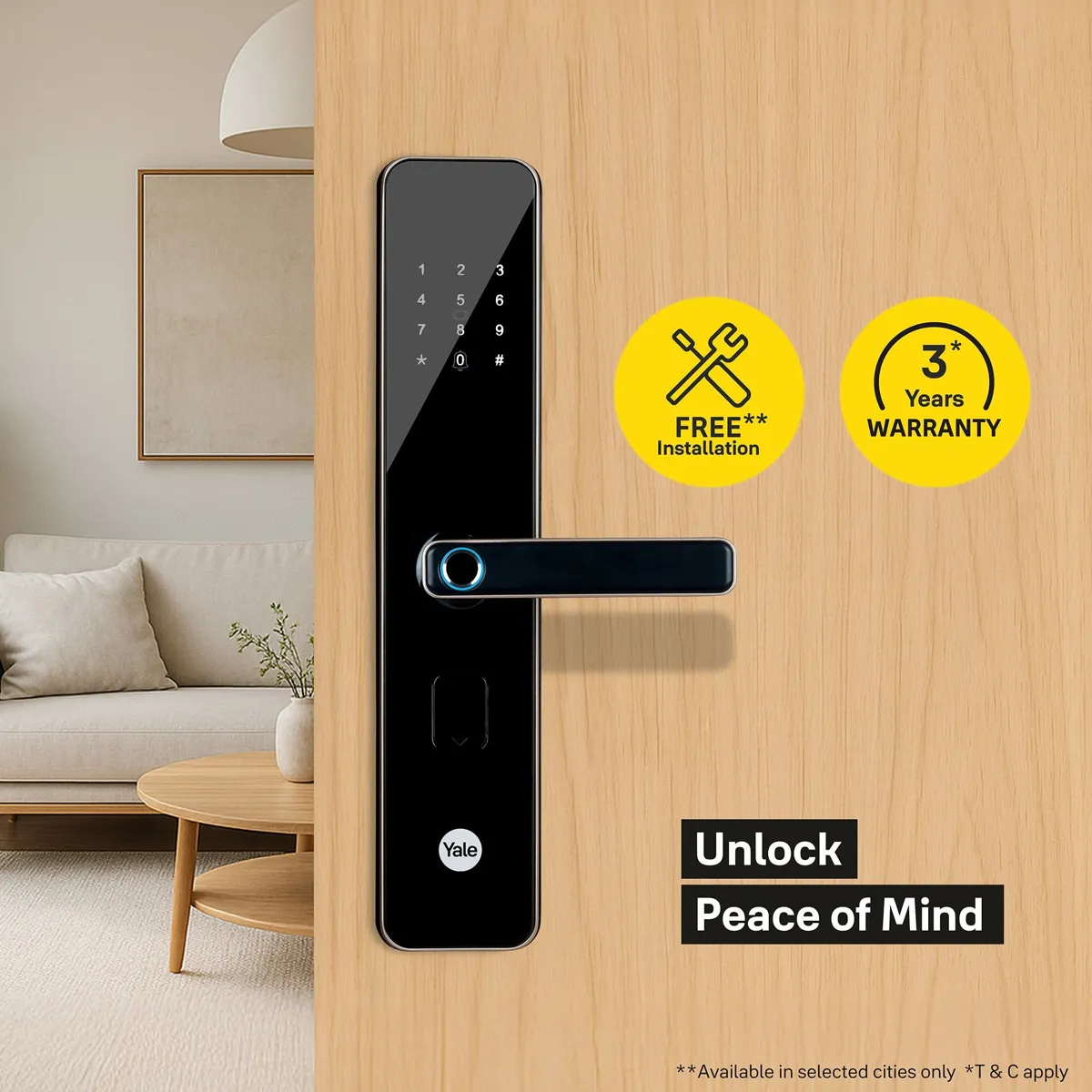Yale YDME 200 NxT Digital Door Lock photo 2