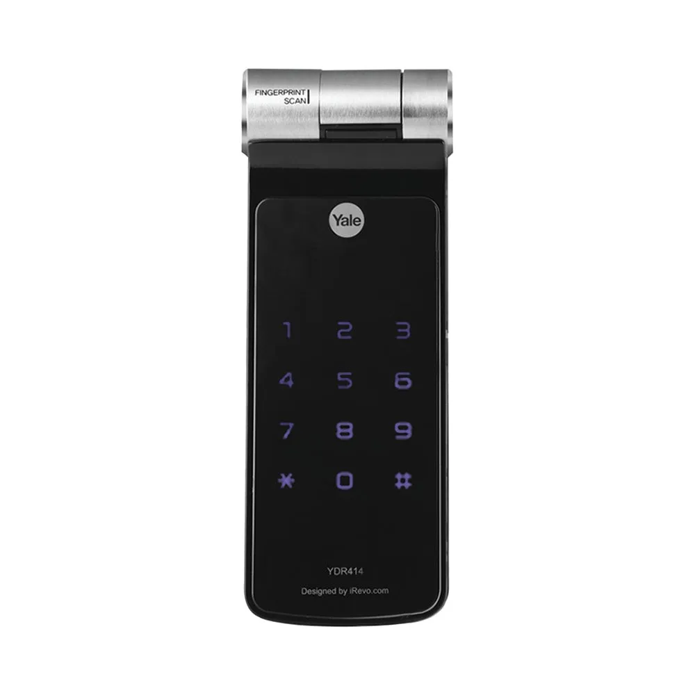 Yale YDR414A Biometric Smart Rim Lock