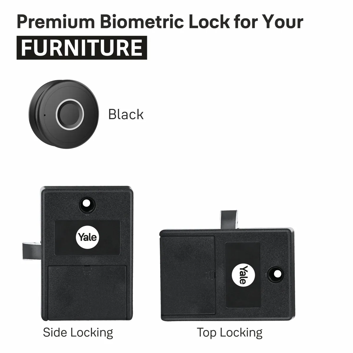 Yale YLDRPC Biometric Smart Premium Furniture Lock (Openable) photo 5