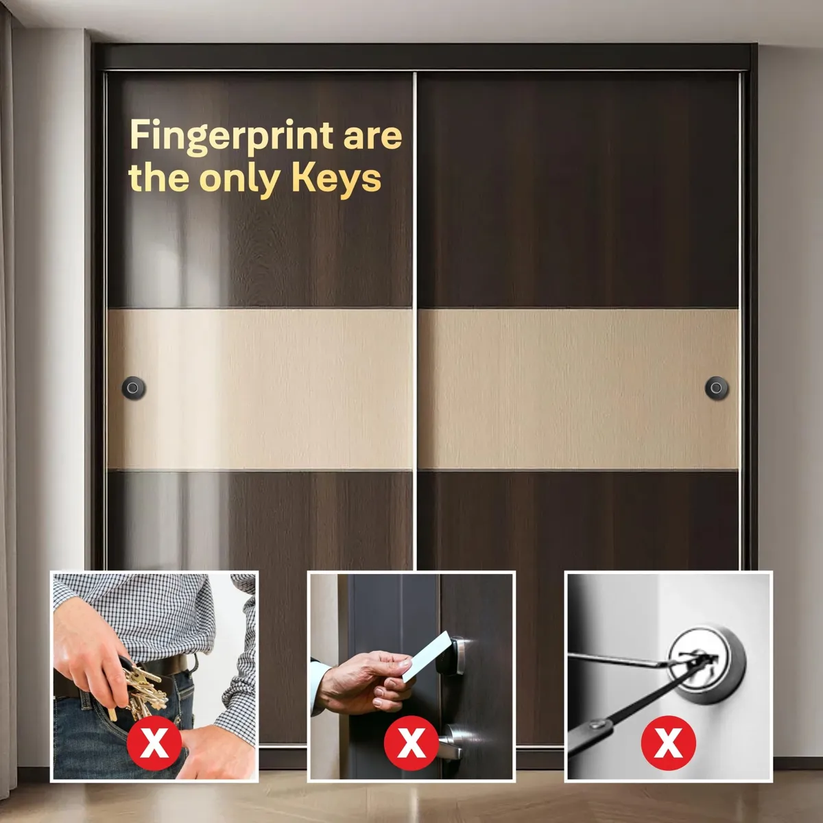 Yale YLDRPSL Biometric Smart Premium Furniture Lock (Sliding) photo 5
