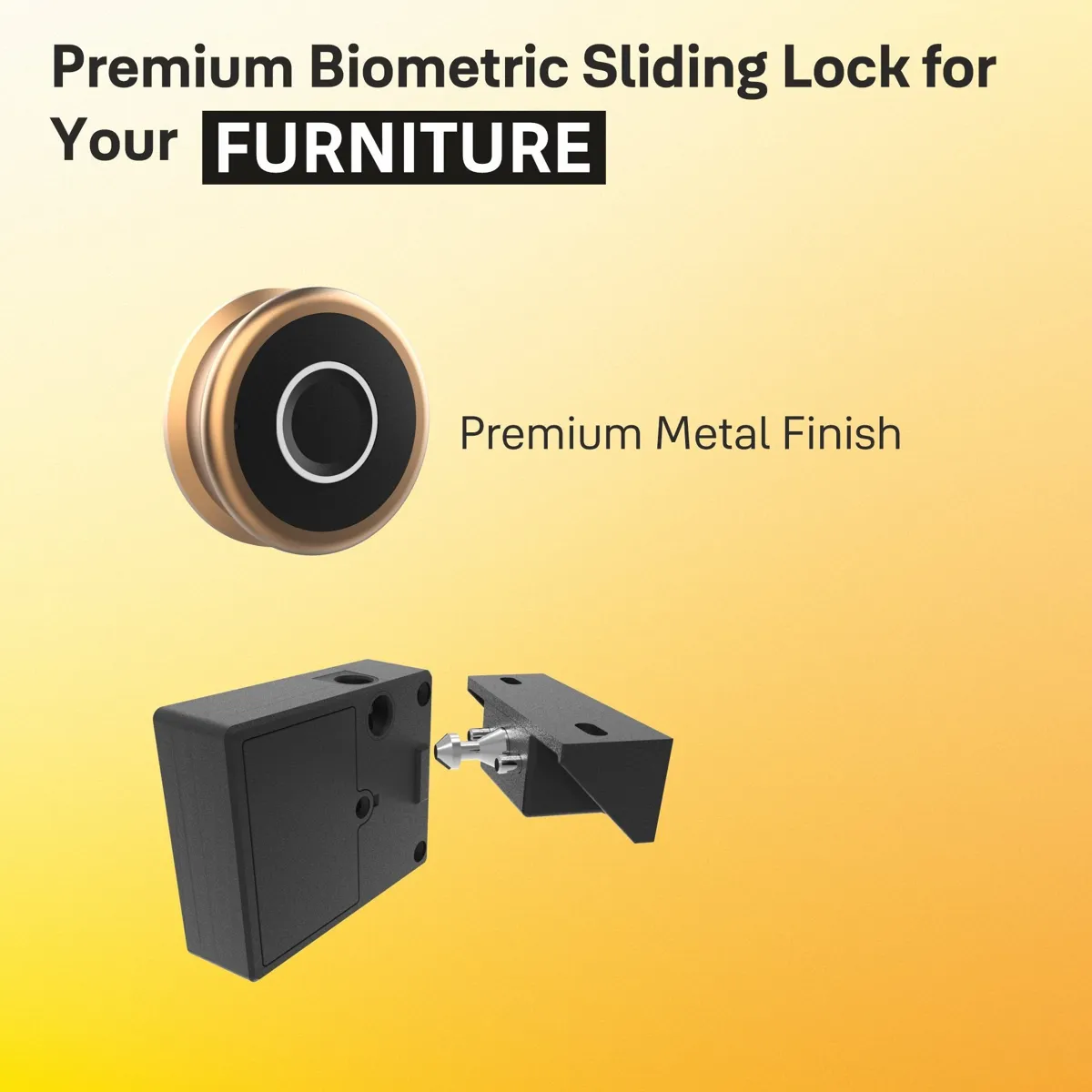 Yale YLDRPSL Biometric Smart Premium Furniture Lock (Sliding) photo 6