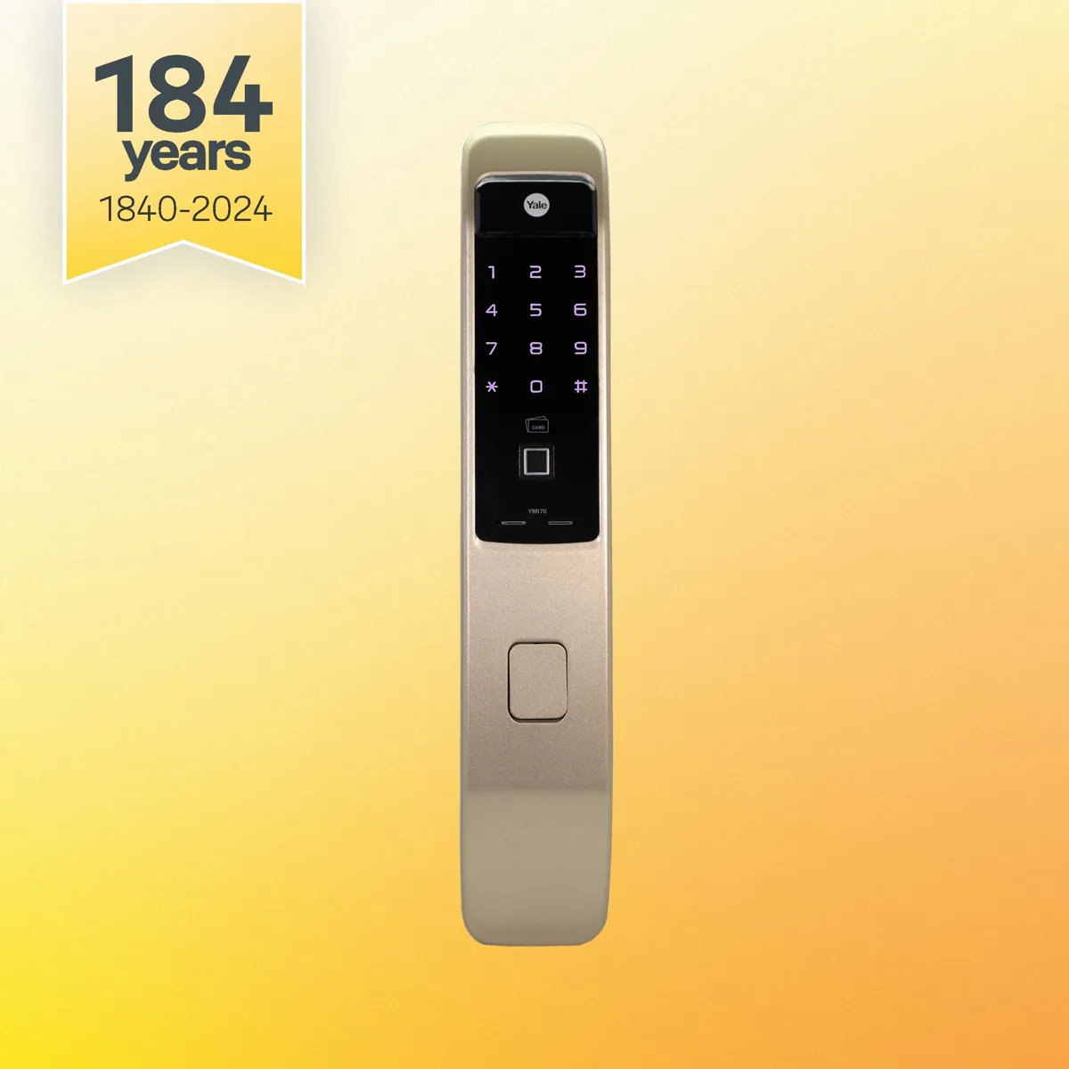 Yale YMI70A-YH Push Pull Smart Door Lock photo 6